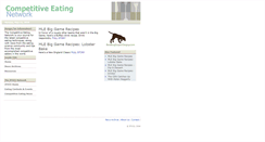 Desktop Screenshot of competitiveeating.net
