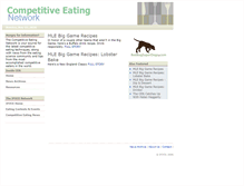 Tablet Screenshot of competitiveeating.net